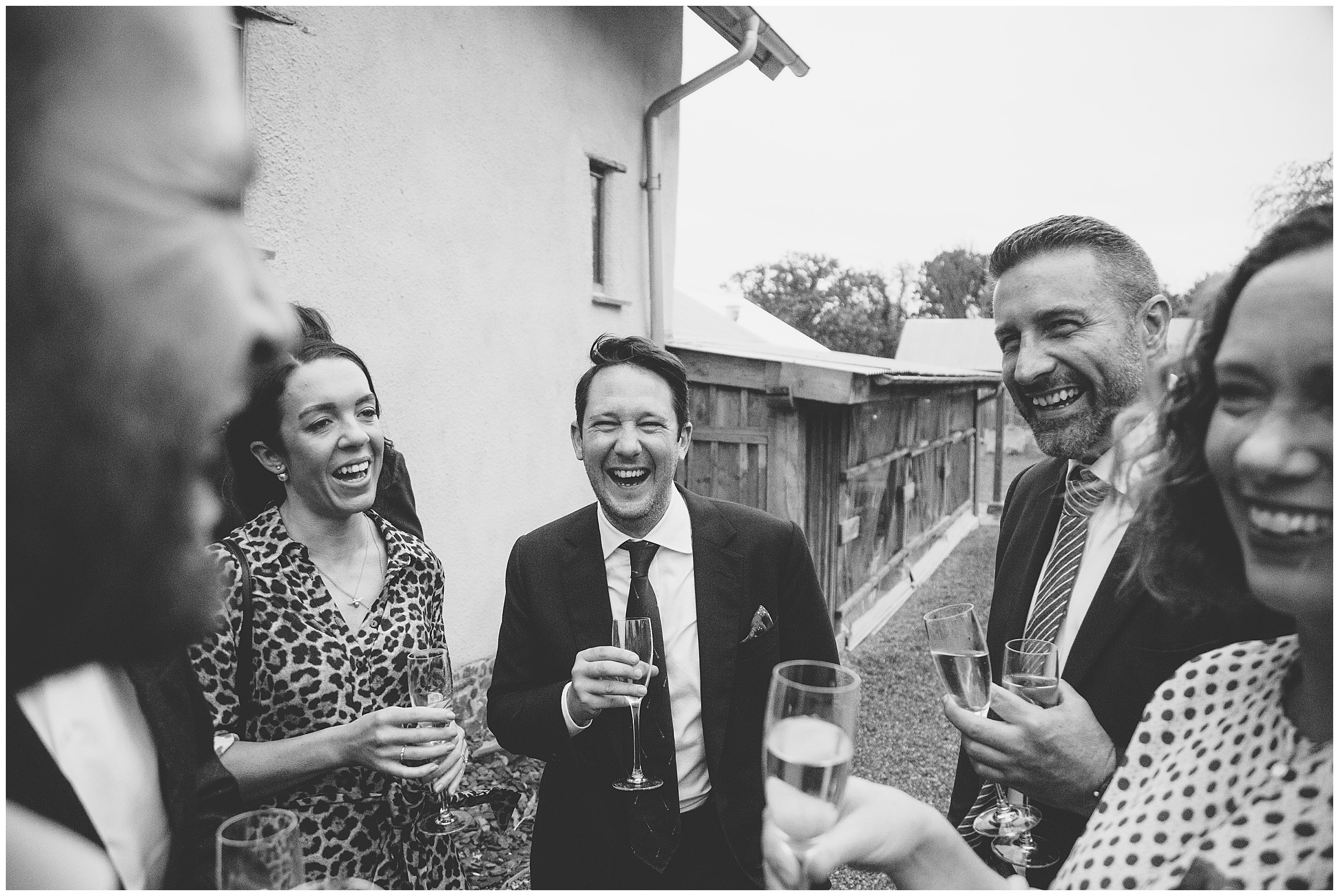 guest laughing hayne wedding photography