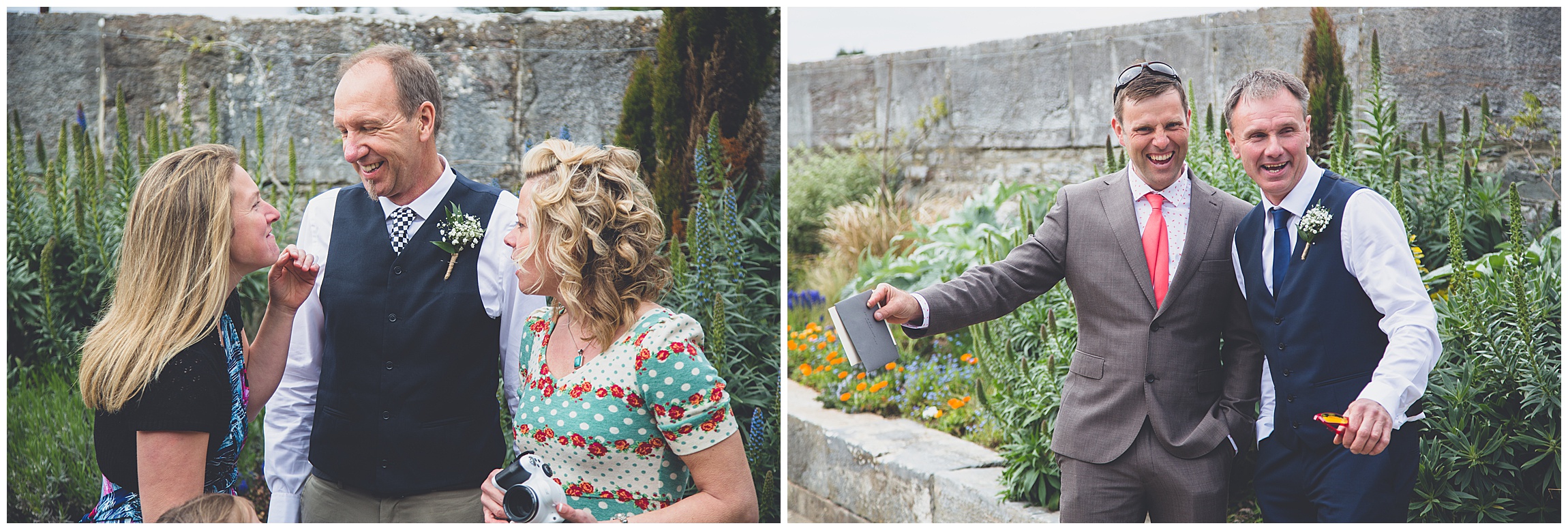 Polhawn Fort wedding venue photos, Cornwall