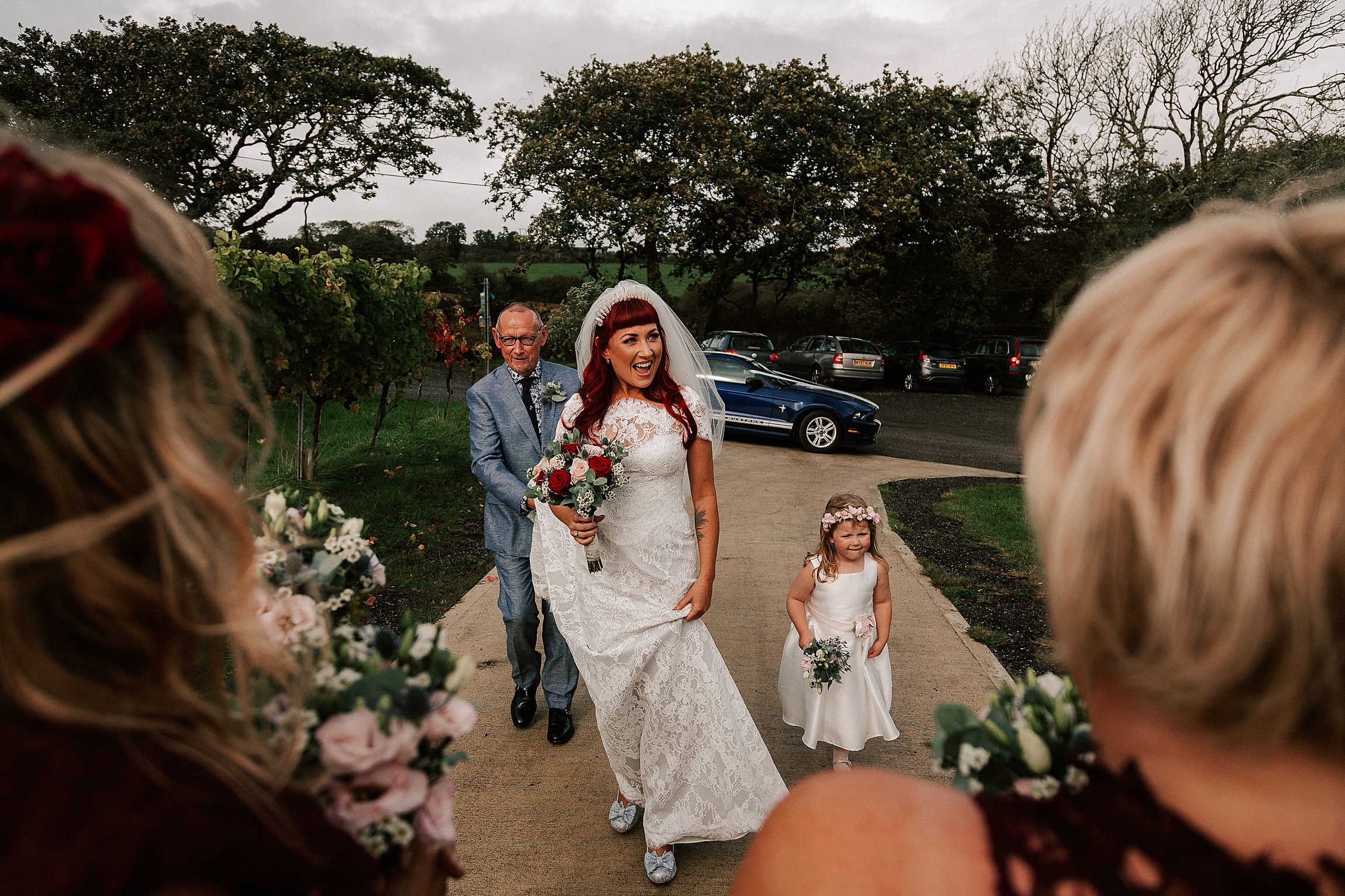 Trevibban Mill Wedding photography